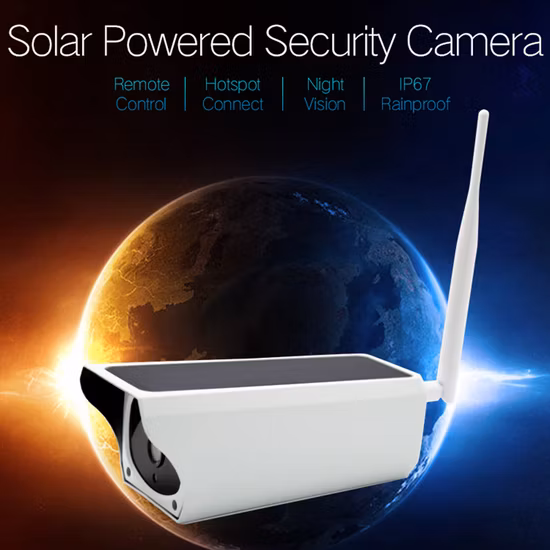 1080P 太陽エネルギー Chinabrand ワイヤレス WiFi バッテリー駆動セキュリティ CCTV IP ビデオ防水 IR カメラ